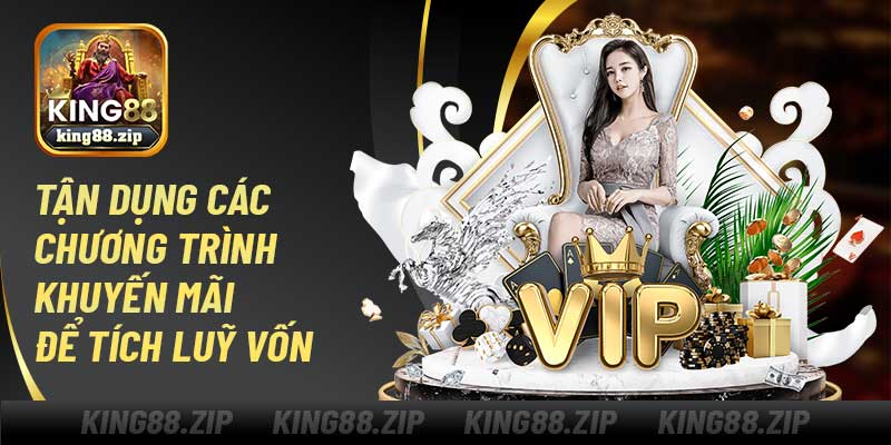 Tận dụng các chương trình khuyến mãi để tích luỹ vốn