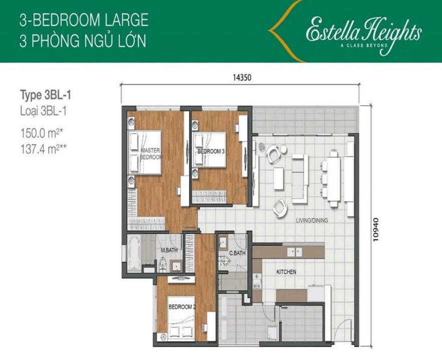Thiết kế ESTELLA HEIGHTS