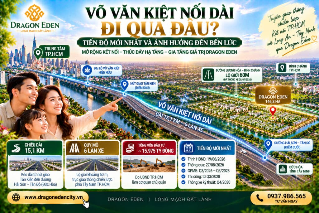 Võ Văn Kiệt Nối Dài Đi Qua Đâu? Tiến Độ Mới Nhất Và Ảnh Hưởng Đến Bến Lức